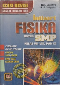 Image of Intisari Fisika: untuk SMP