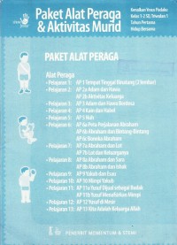 Image of Paket Alat Peraga Aktivitas Murid: Hidup Bersama