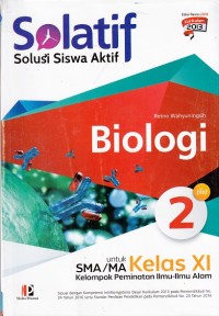 Image of Biologi untuk SMA/MA Kelas XI