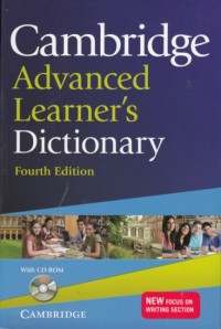 Image of Cambridge advanced learner's dictionary