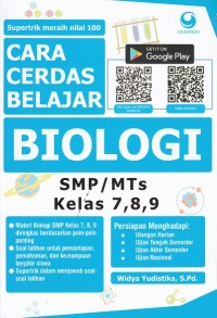 Image of Cara Cerdas Belajar Biologi SMP Kelas 7, 8, 9