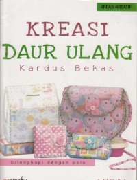 Image of Kreasi daur ulang kardus bekas