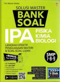 Image of Solusi master bank soal IPA SMP 7-8-9
