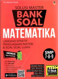 Image of Solusi master & bank soal Matematika SMP 7-8-9