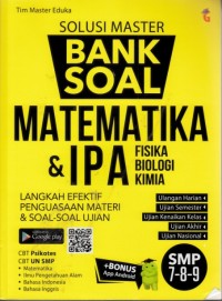 Image of Solusi master bank soal Matematika & IPA SMP 7-8-9