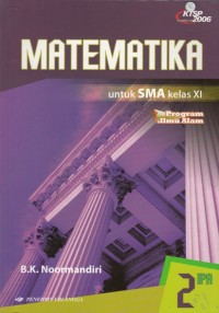 Image of Matematika Kelas XI IPA (KTSP 2006)