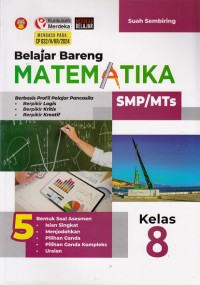 Image of Belajar Bareng Matematika SMP/MTs kelas 8