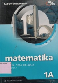 Image of Matematika SMA kelas X semester 1