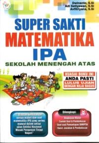 Image of Super sakti Matematika IPA SMA