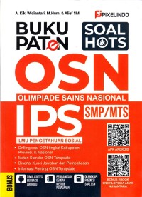 Image of Buku Paten OSN Ilmu Pengetahuan Sosial SMP/MTs