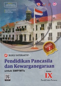 Image of Pendidikan Pancasila dan Kewarganegaraan untuk SMP/MTs Kelas IX