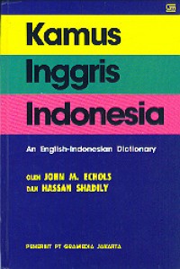 Image of Kamus Indonesia-Inggris