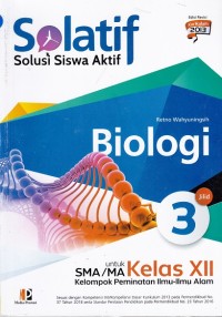 Image of Biologi untuk SMA/MA Kelas XII