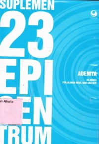 Image of Suplemen 23 episentrum: 23 cerita perjalanan mata, hari dan hati