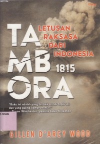 Image of Tambora letusan raksasa dari Indonesia 1815