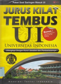Image of Jurus kilat tembus UI: kumpulan soal serta tips & trik